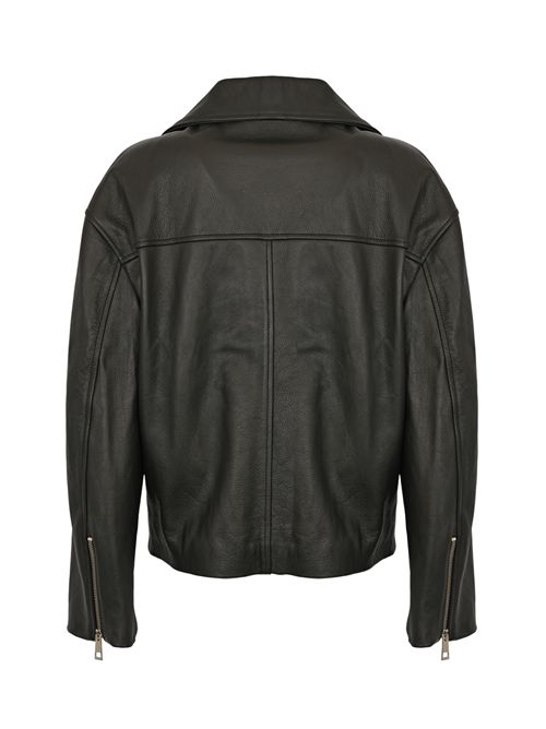 Giacca biker Thomas in pelle Liviana Conti | F5WX35Y69-0